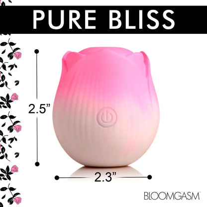 Pulsing Petals Throbbing Rose Stimulator - Pink - Love It Wet