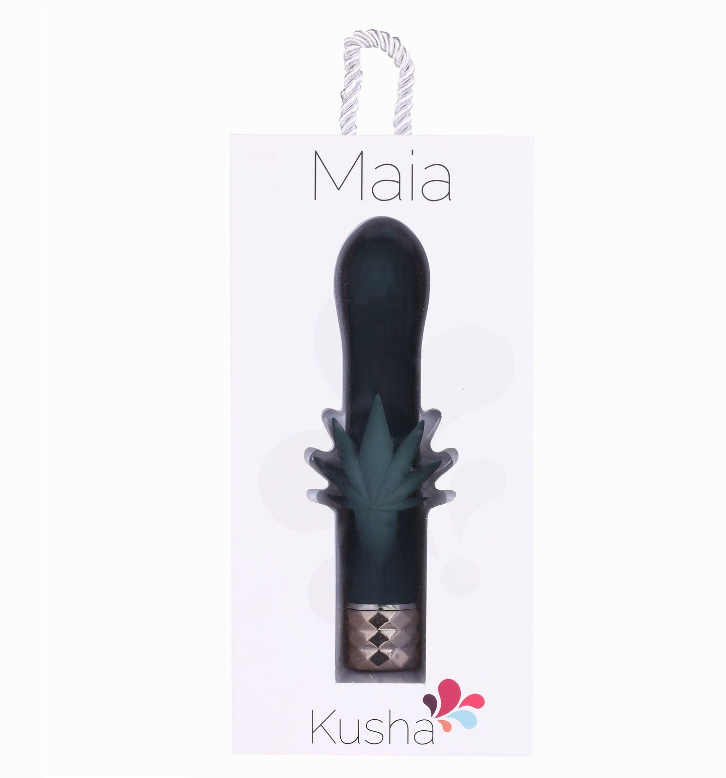 Kusha 420 Series Crystal Gems G-Spot Vibrator - Green - Love It Wet