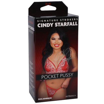 Signature Strokers - Cindy Starfall Pocket Pussy - Vanilla - Love It Wet