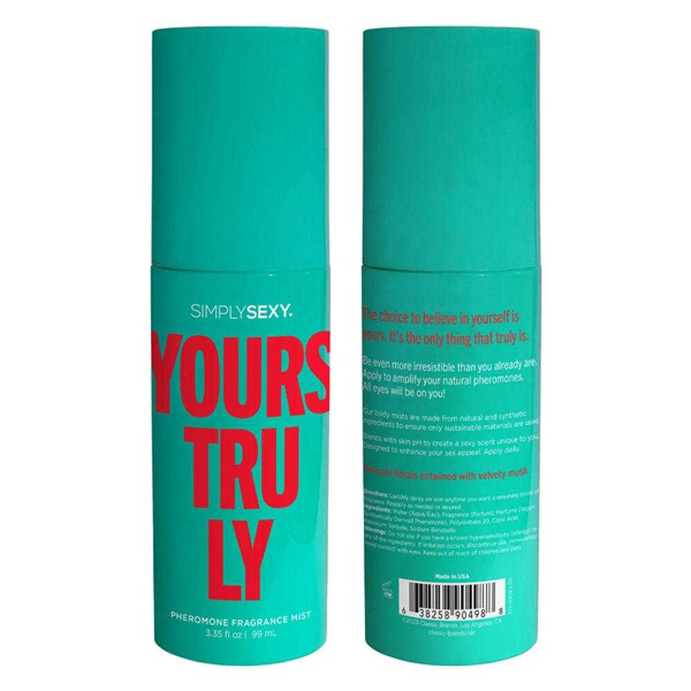 Yours Truly - Pheromone Fragrance Mists 3.35 Oz - Love It Wet