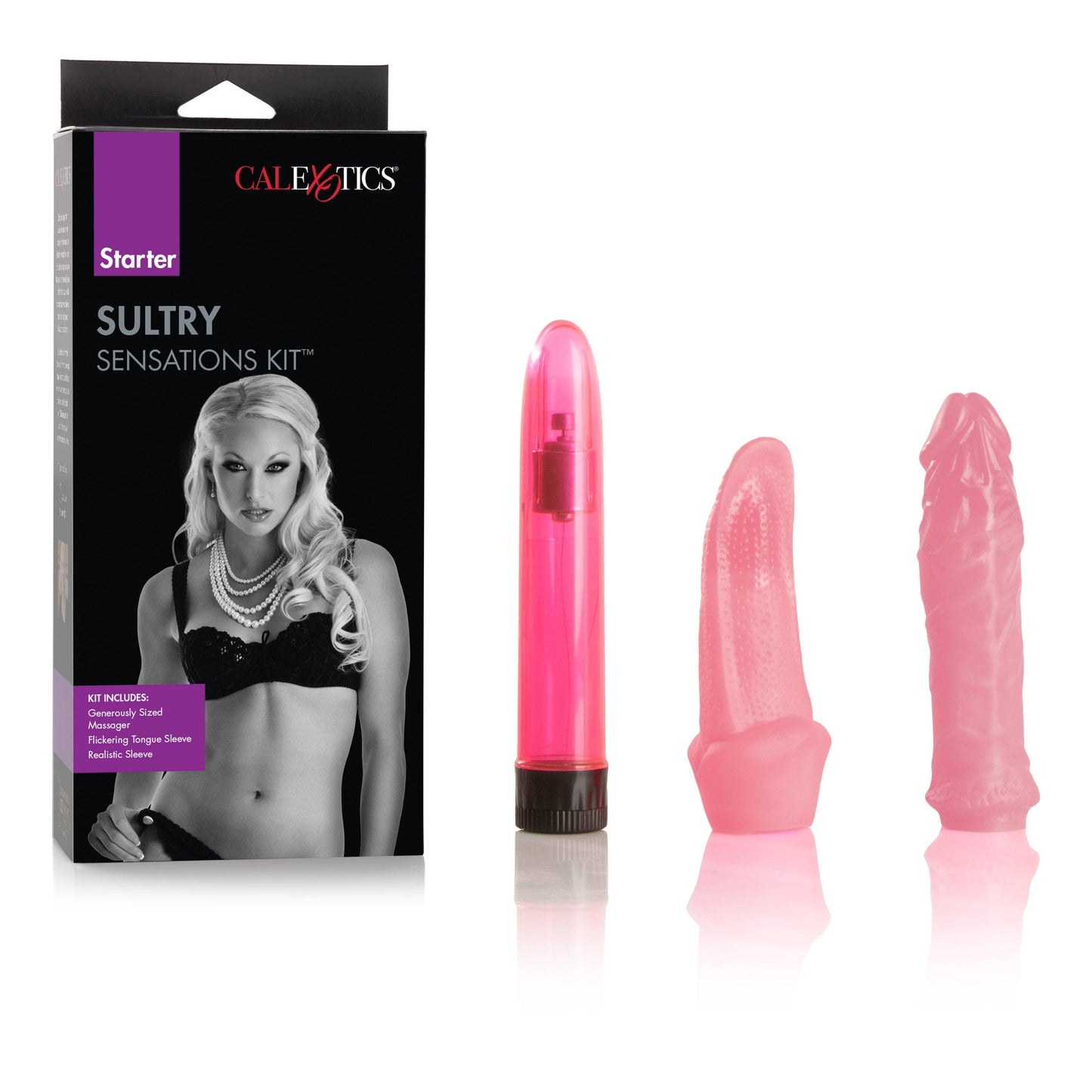 Starter Sultry Sensations Kit - Pink - Love It Wet