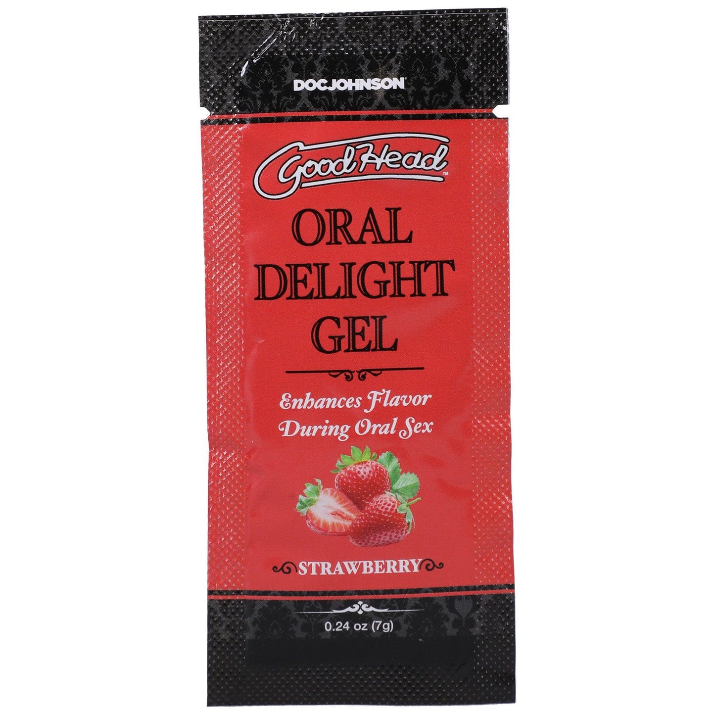 Goodhead - Oral Delight Gel - Strawberry - 0.24 Oz - Love It Wet