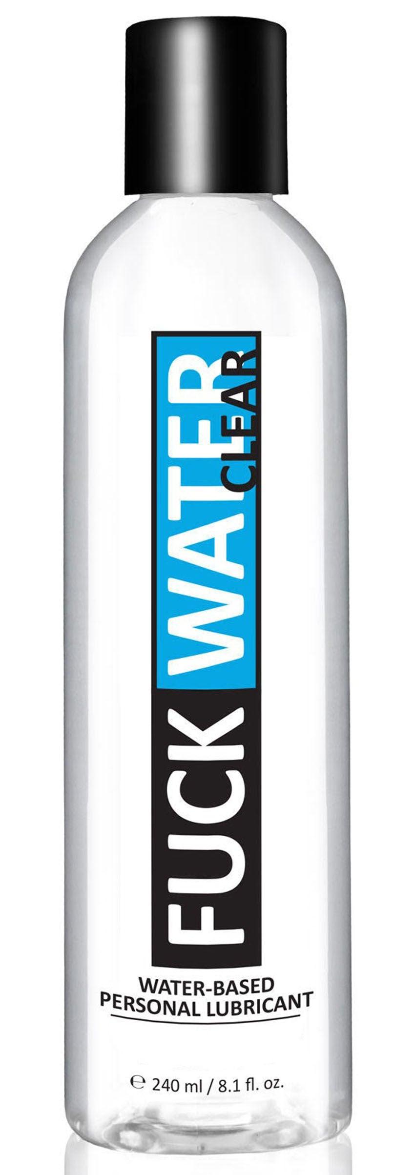 Fuck Water Clear 2oz Water Based Lubricant - Love It Wet