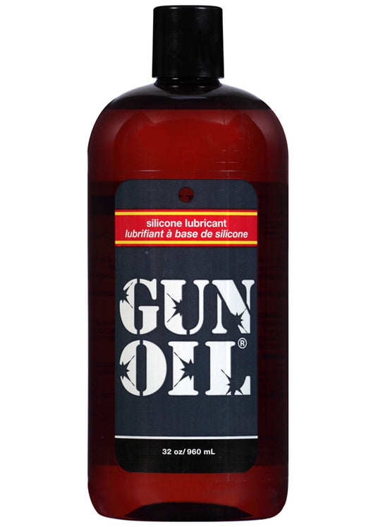 Gun Oil Silicone Lubricant - 32 Oz. - Love It Wet