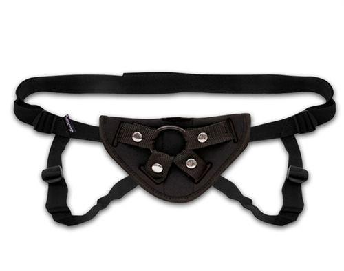 Neoprene Strap-on Harness - Black - Love It Wet