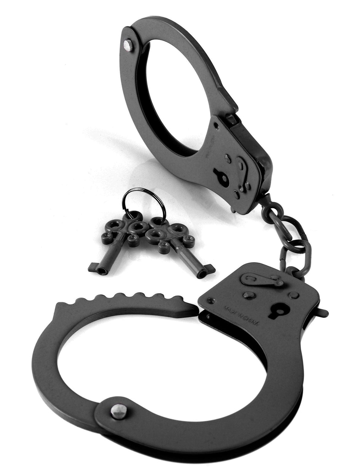 Fetish Fantasy Series Designer Metal Handcuffs - Black - Love It Wet