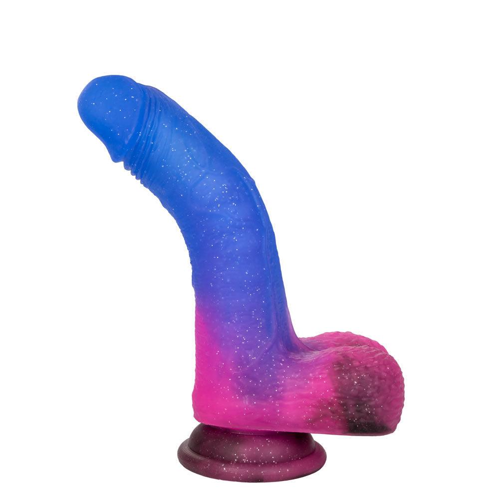 Naughty Bits Ombre Hombre Vibrating Dildo - Love It Wet