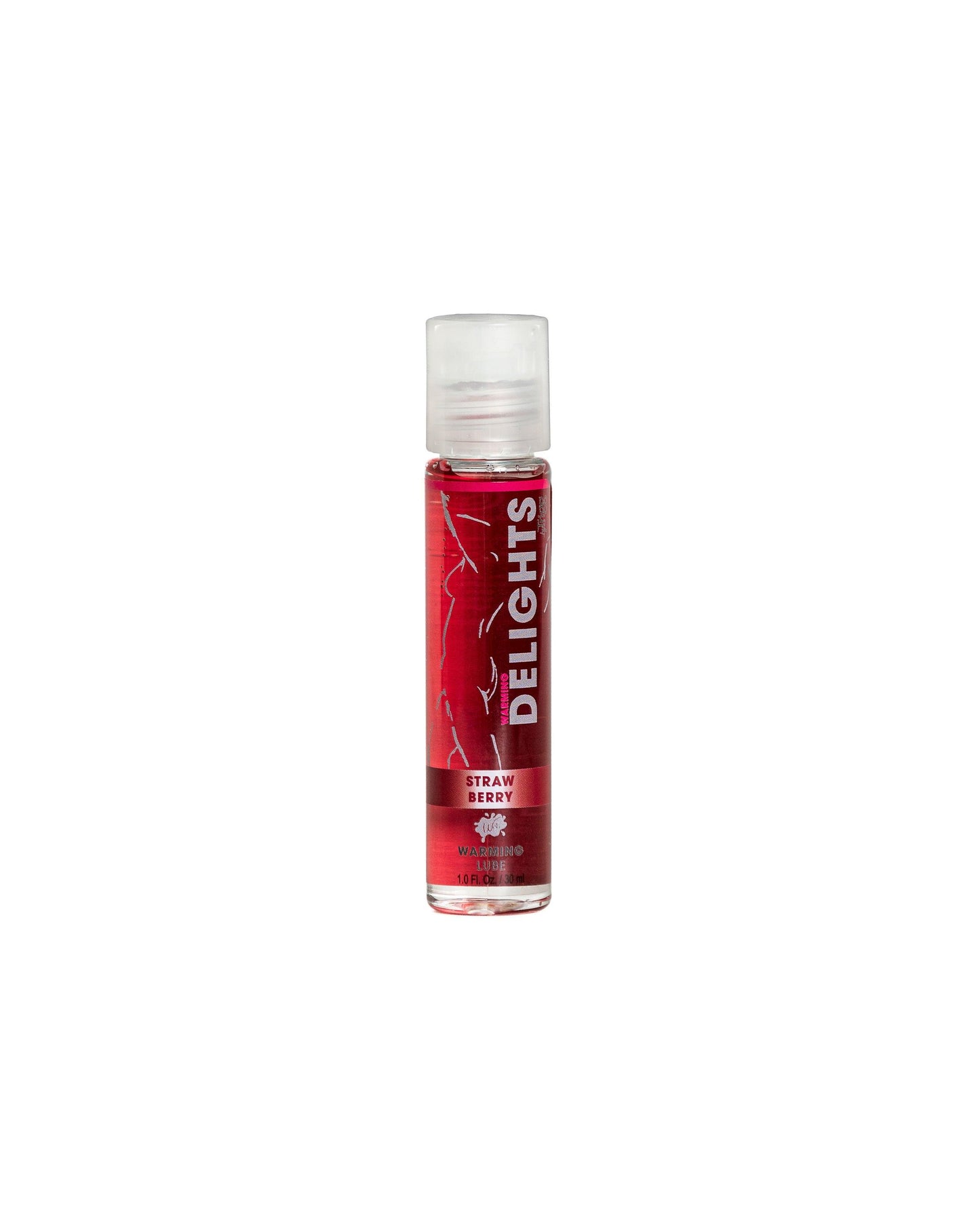 Warming Delights - Strawberry - Flavored Lube 4 Oz - Love It Wet