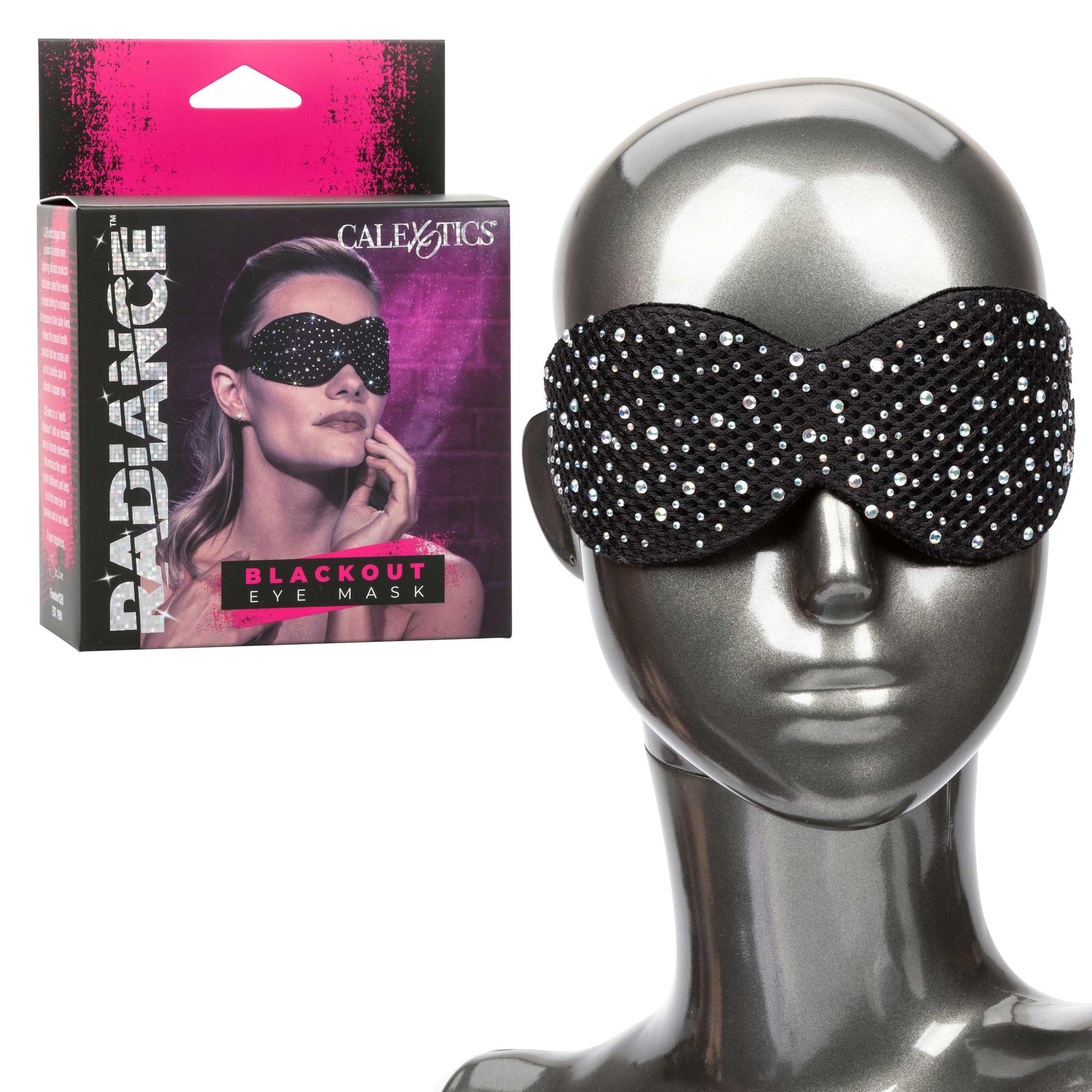 Radiance Blackout Eye Mask - Black - Love It Wet