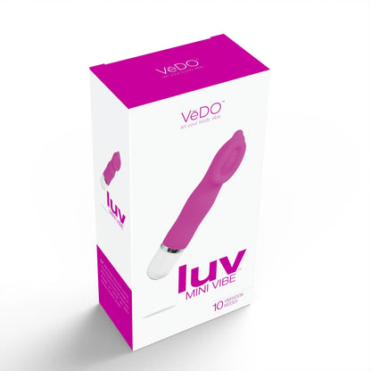 Luv Mini Vibe - Hot in Bed Pink - Love It Wet