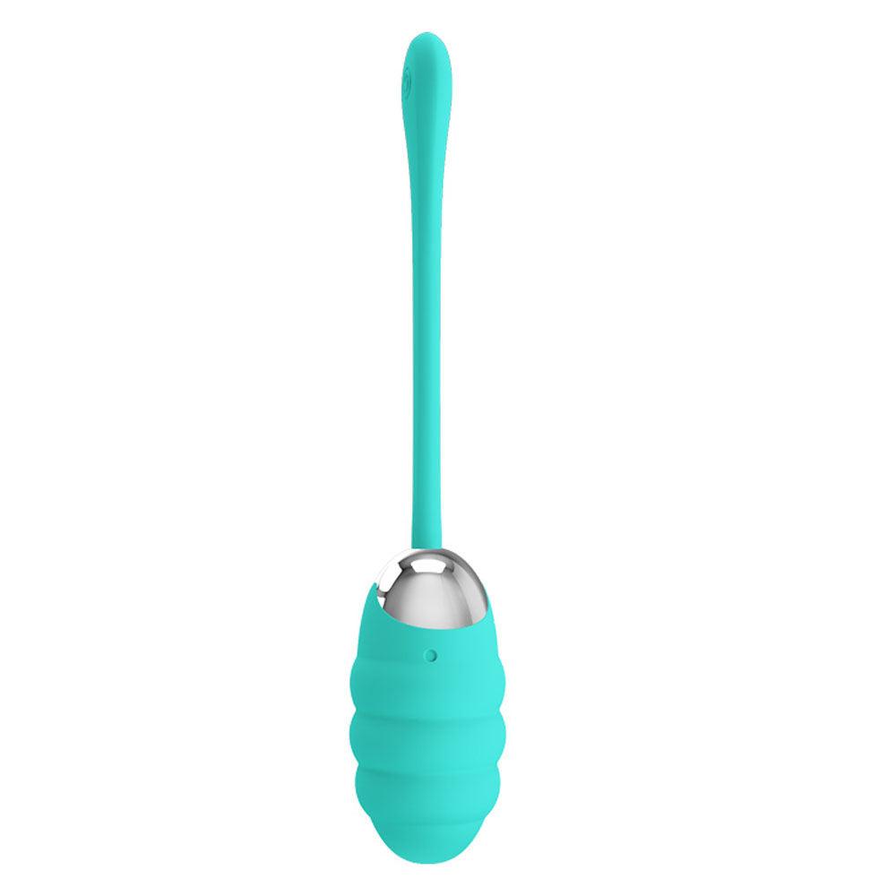 Pretty Love Franklin Rechargeable Vibrating Egg - Mint - Love It Wet