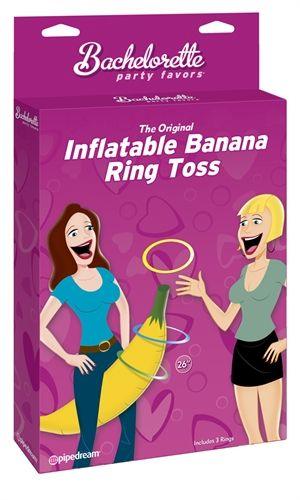 Bachelorette Party Favors Inflatable Banana Ring Toss - Love It Wet