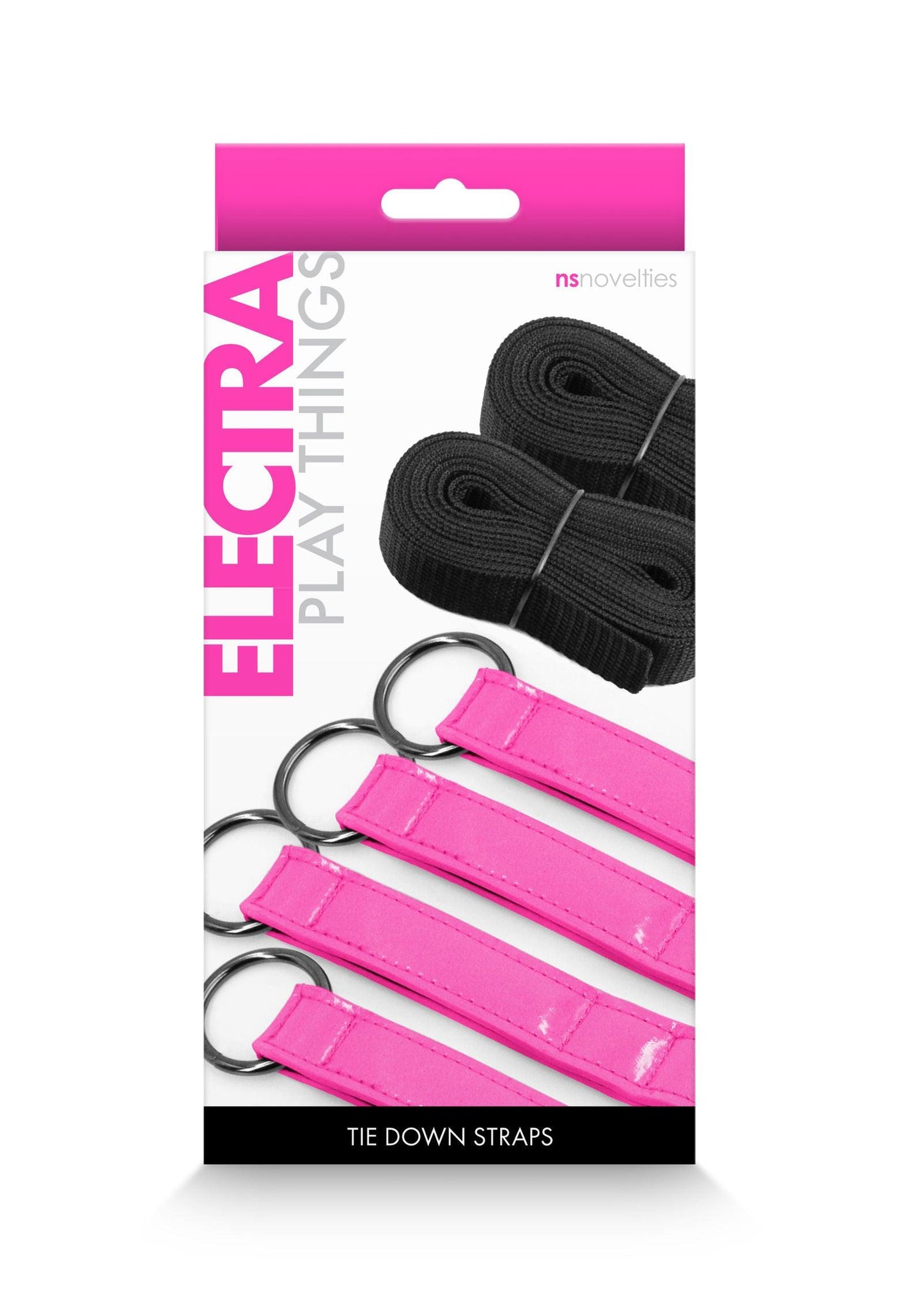 Electra Play Things - Tie Down Straps - Pink - Love It Wet