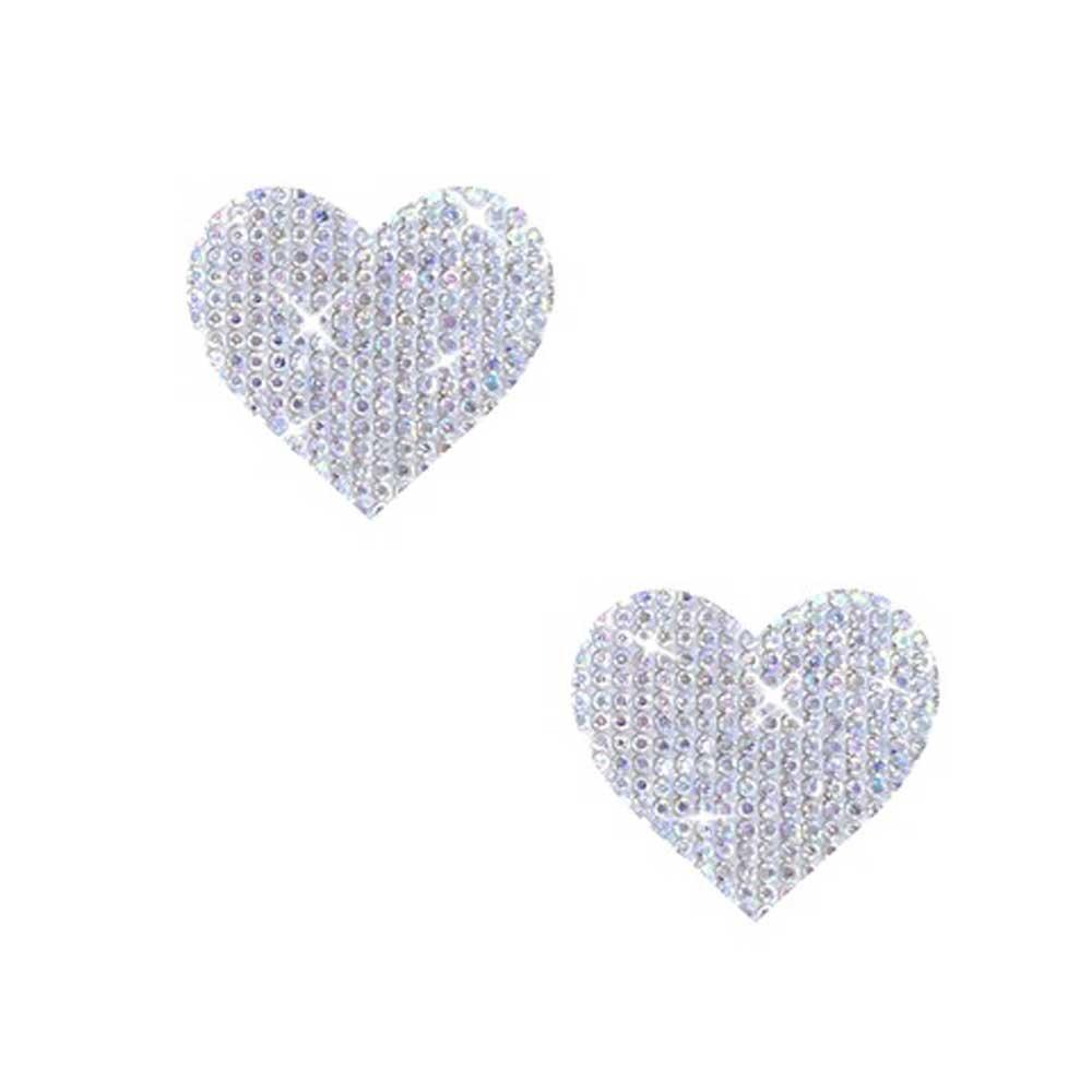 Razzle Dazzle Crystal Jewel Sparkle I Heart U Body Stickers 6 Pk - Love It Wet