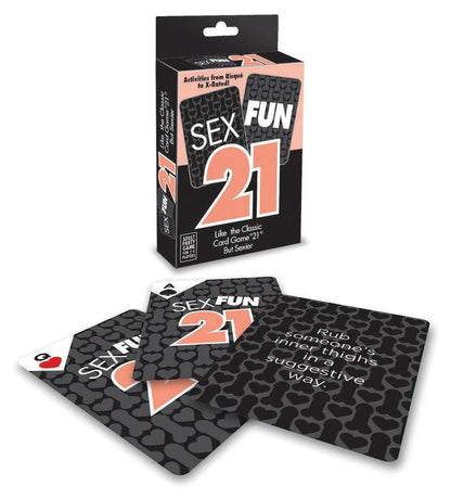 Sex Fun 21 - Adult Card Game - Love It Wet