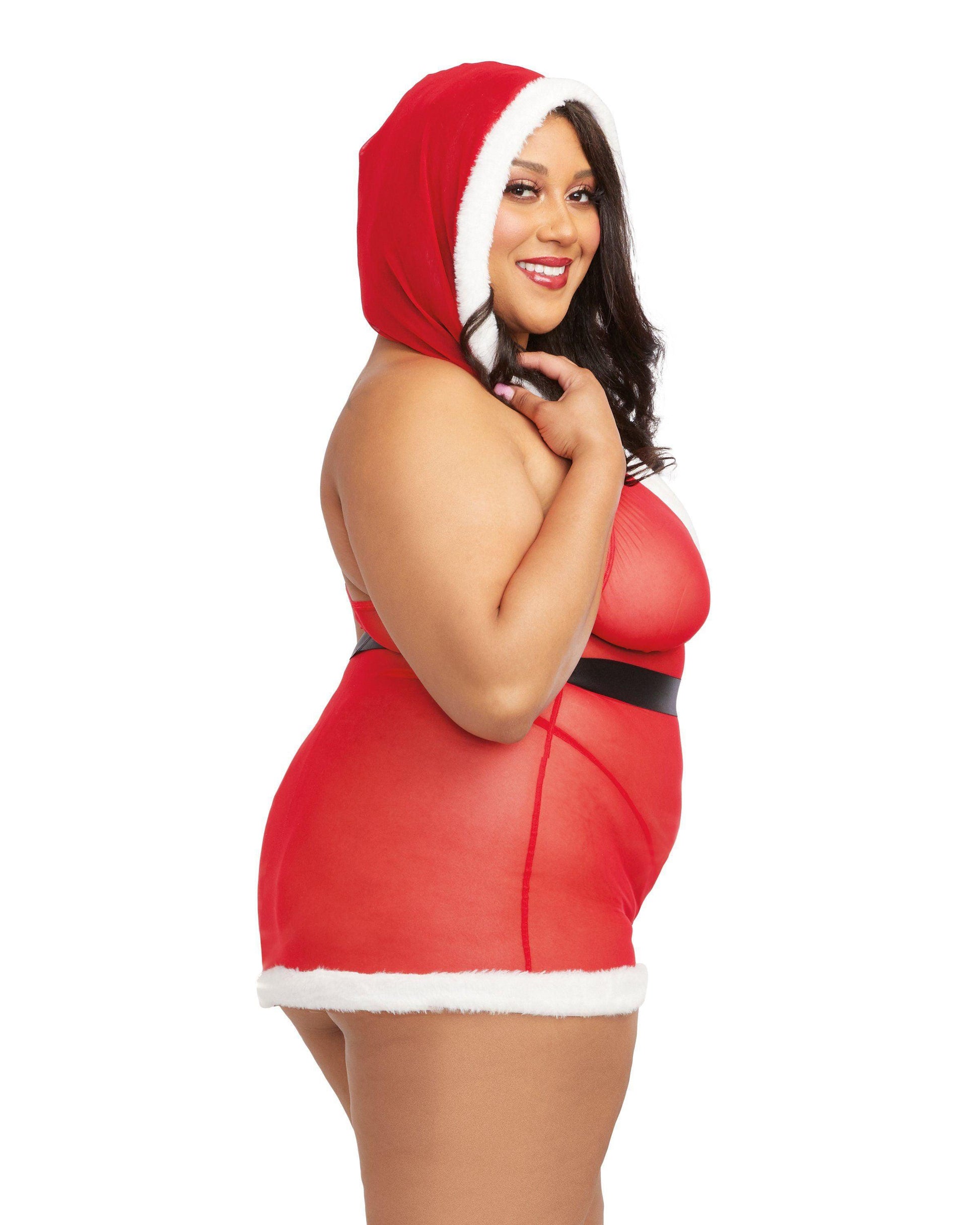 Santa Cutie - Queen Size - Lipstick Red - Love It Wet