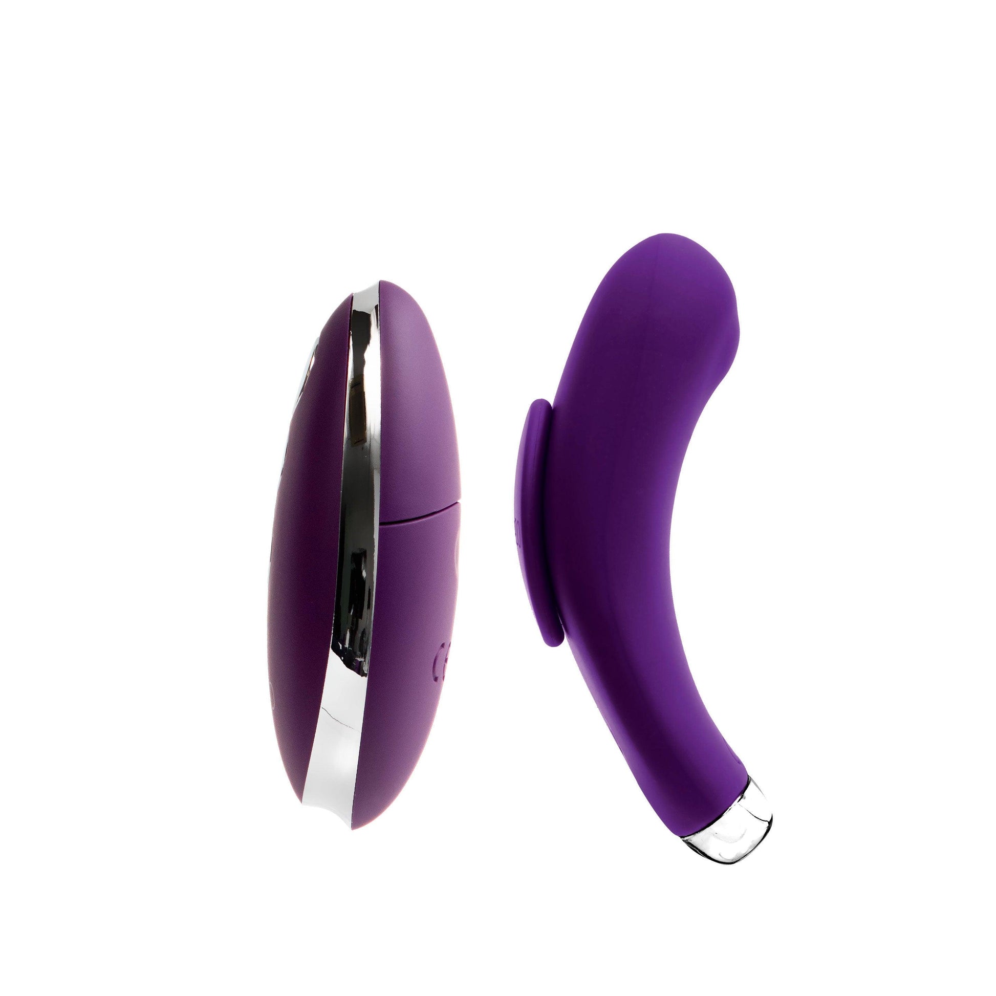 Niki Rechargeable Flexible Magnetic Panty Vibe - Purple - Love It Wet