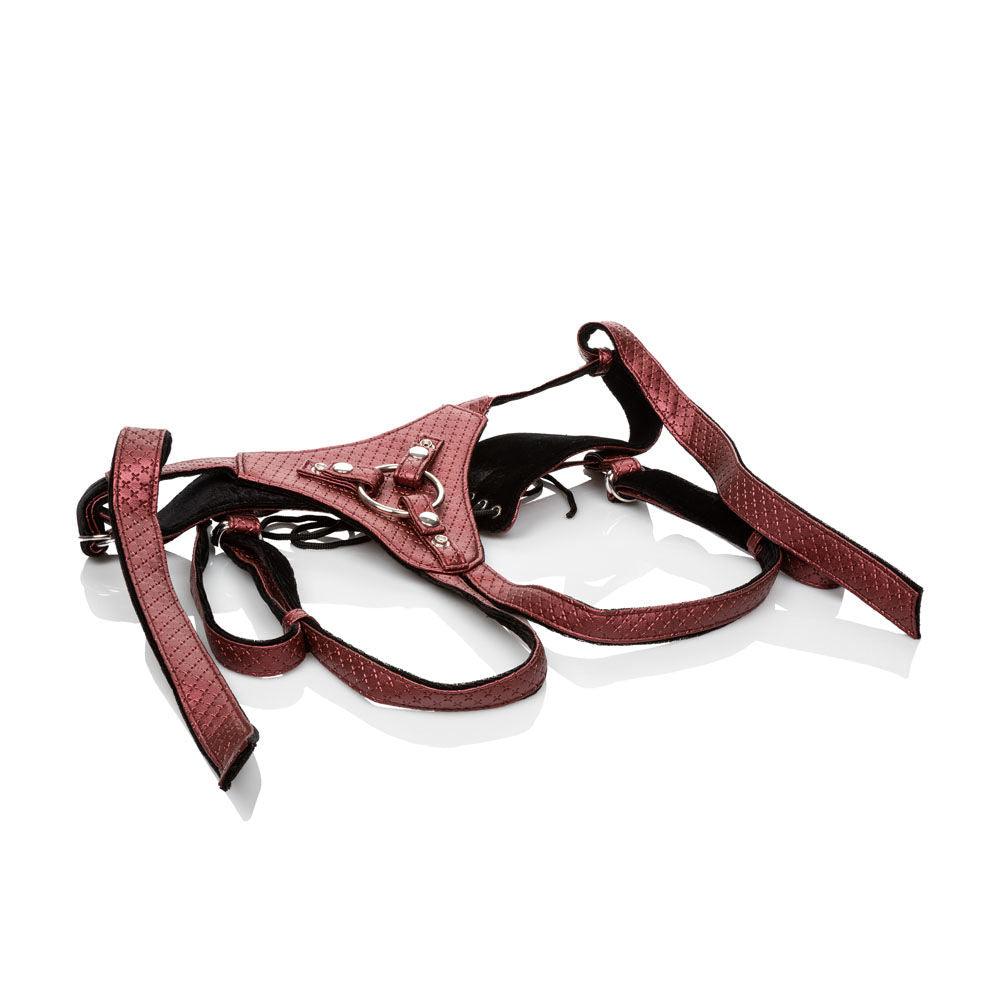 Her Royal Harness the Regal Queen - Red - Love It Wet