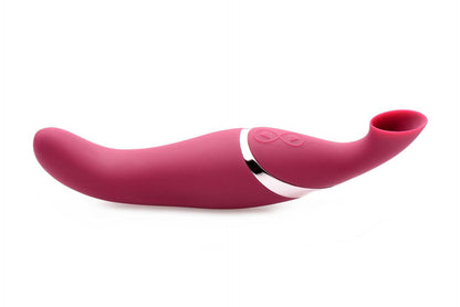 Shegasm Intense 2 in 1 Clit Stimulator - Pink - Love It Wet