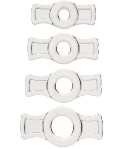 Titanmen Cock Ring Set - Black - Love It Wet