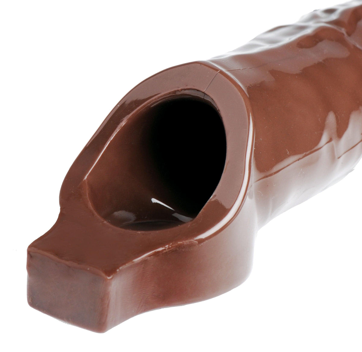 Really Ample Penis Enhancer Sheath - Brown - Love It Wet