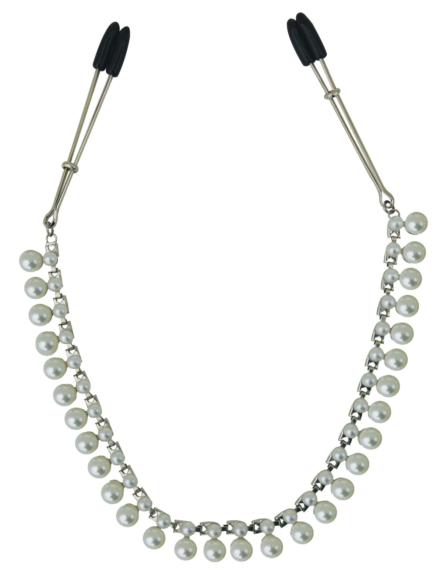 Sincerely Pearl Chain Nipple Clips - Love It Wet