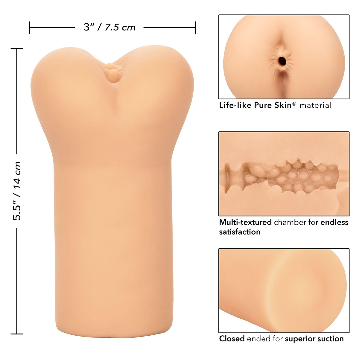 Boundless Vulva - Brown - Love It Wet