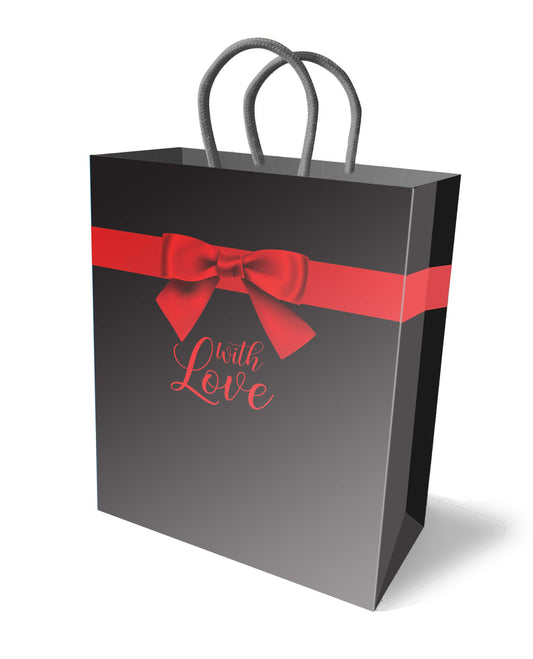 With Love Gift Bag - Black - Love It Wet