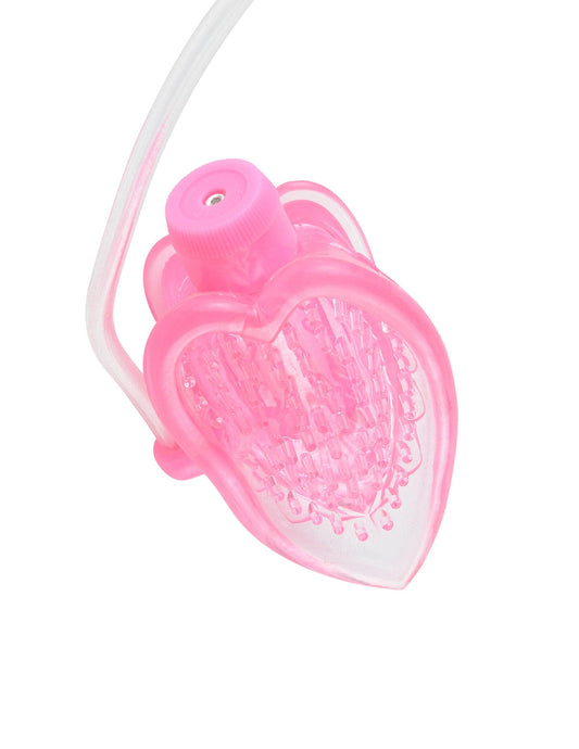 Fetish Fantasy Series Vibrating Mini Pussy Pump - Pink - Love It Wet