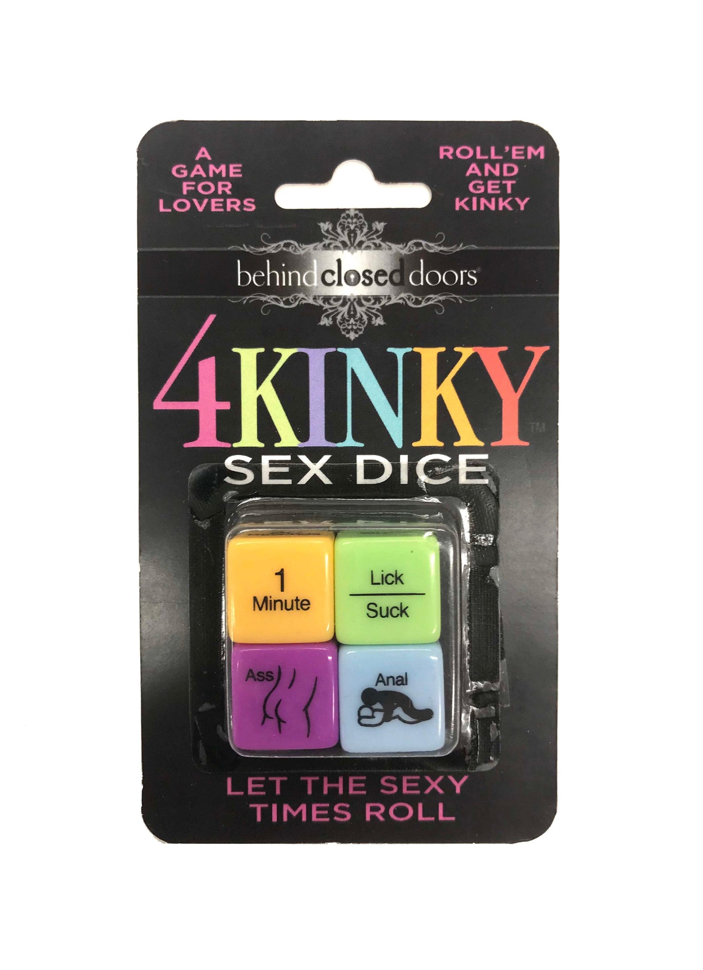 4 Kinky Sex Dice - Love It Wet