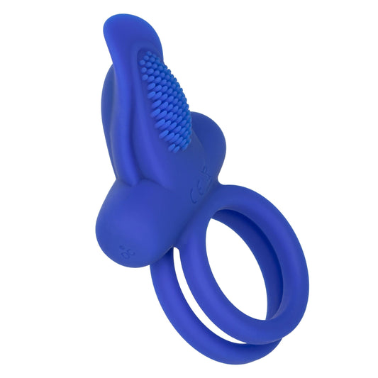 Silicone Rechargeable Dual Pleaser Enhancer - Love It Wet