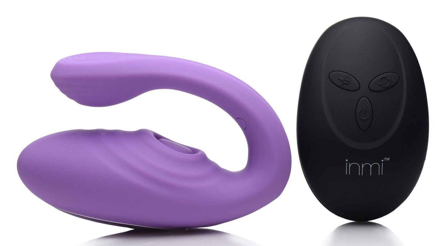 7x Pulse Pro Pulsating and Clit Stim Vibe With Remote - Love It Wet