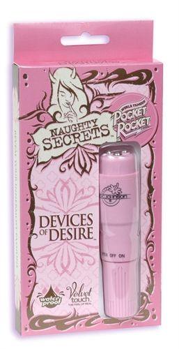 Naughty Secrets - Pocket Rocket - Pink - Love It Wet