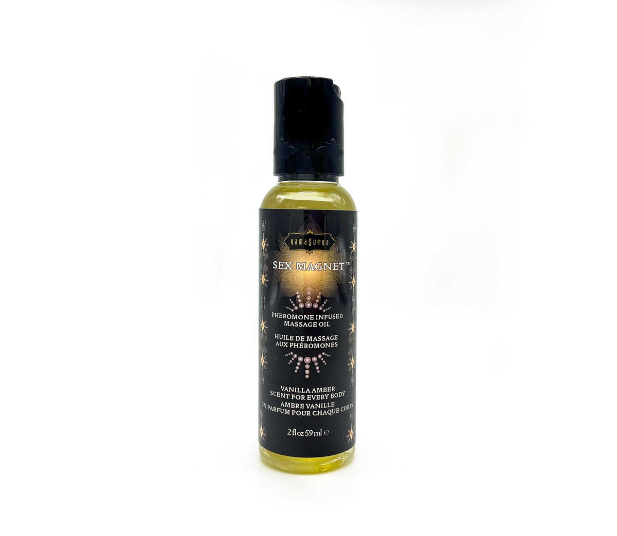 Sex Magnet Pheromone Massage Oil 2 Oz - Vanilla Amber - Love It Wet