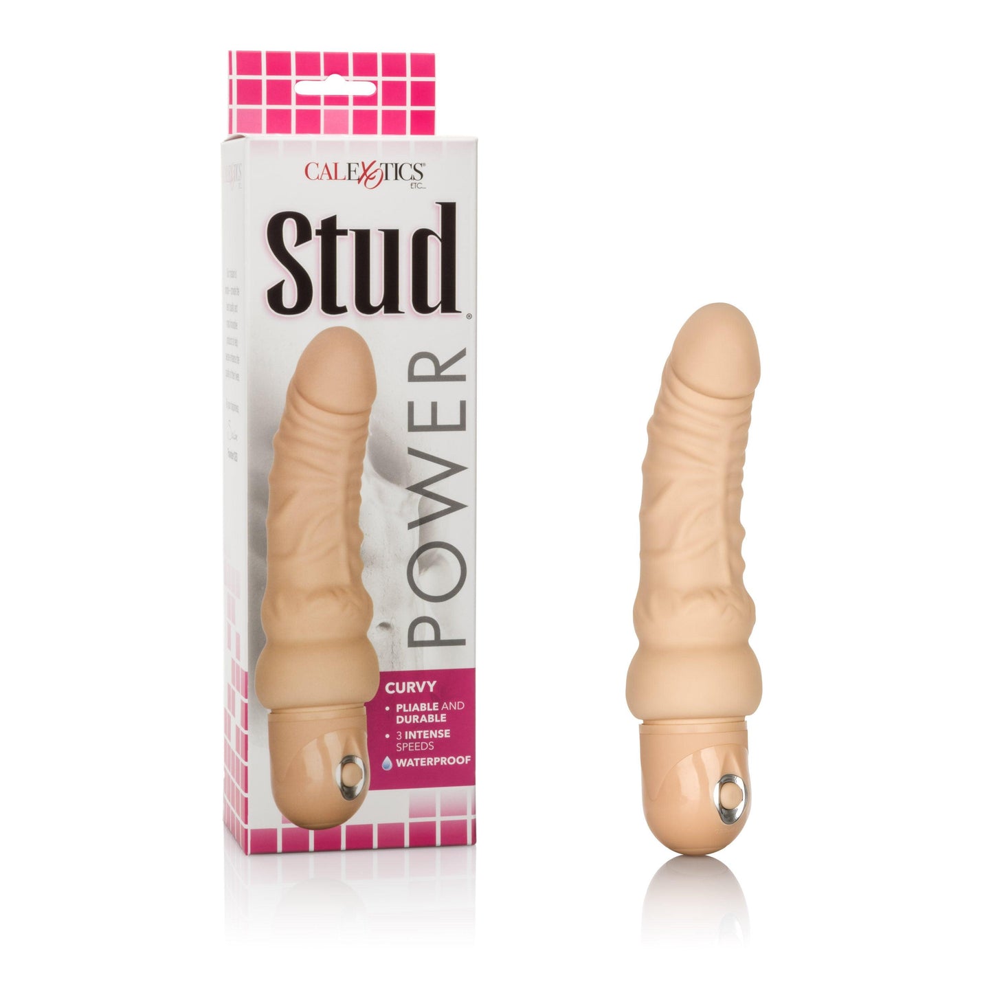 Waterproof Power Stud - Curvy - Ivory - Love It Wet