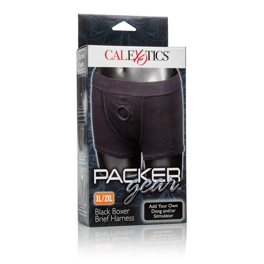 Packer Gear Black Boxer Brief Harness Xl/2xl - Love It Wet
