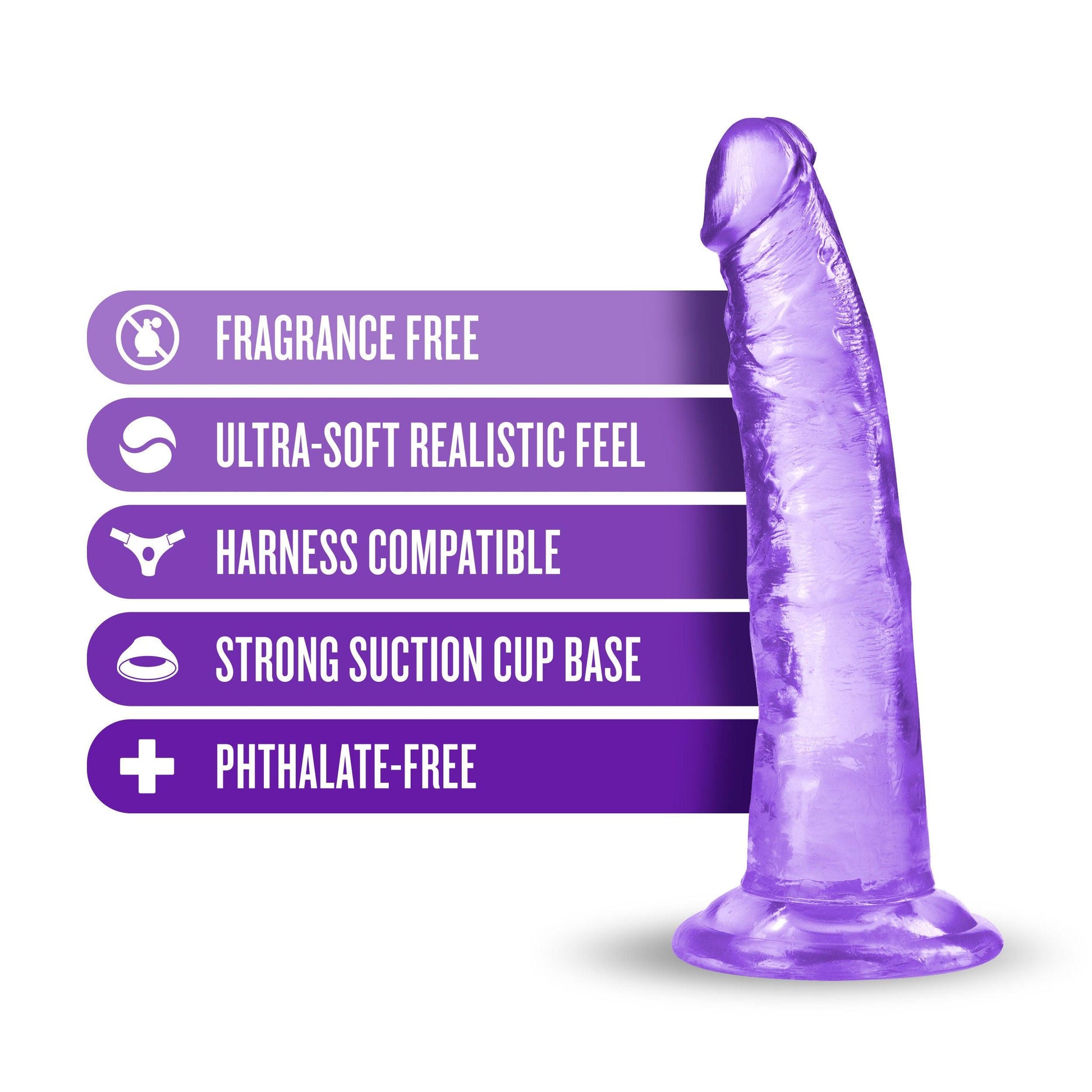 B Yours Plus - Lust N Thrust - Purple - Love It Wet