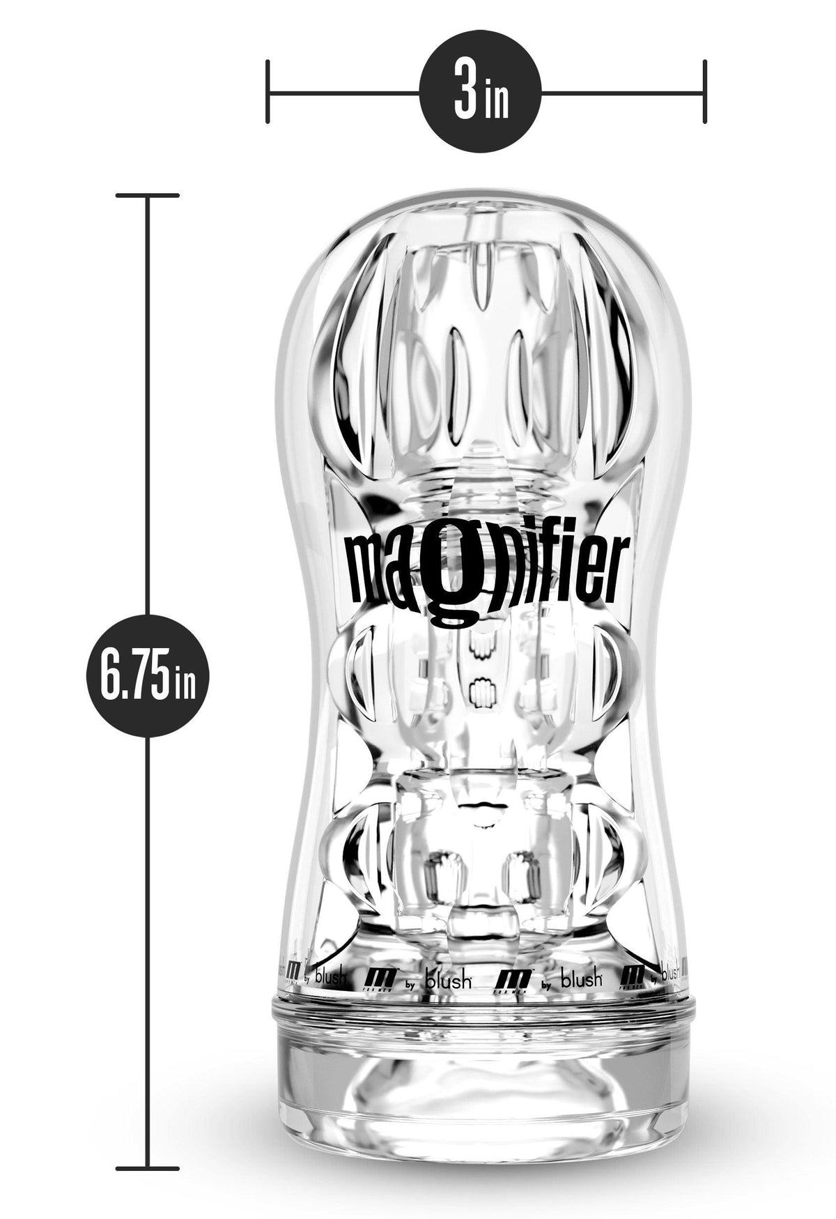 M for Men - Soft and Wet - Magnifier - Clear - Love It Wet