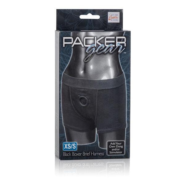 Packer Gear Boxer Brief Harness - Extra Small/small - Black - Love It Wet