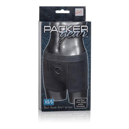 Packer Gear Boxer Brief Harness - Extra Small/small - Black - Love It Wet