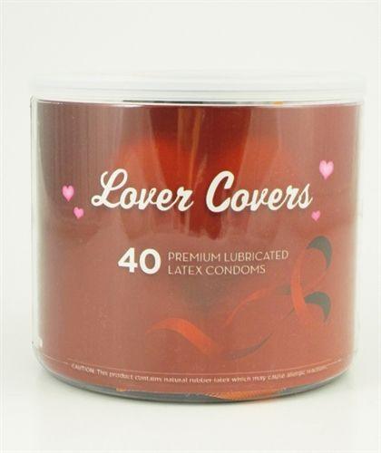 Lover Covers - 40 Count Jar - Love It Wet