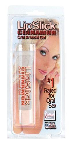 Lipslick Cinnamon Oral Arousal Gel - Clear Edible Warm and Tingly - Love It Wet