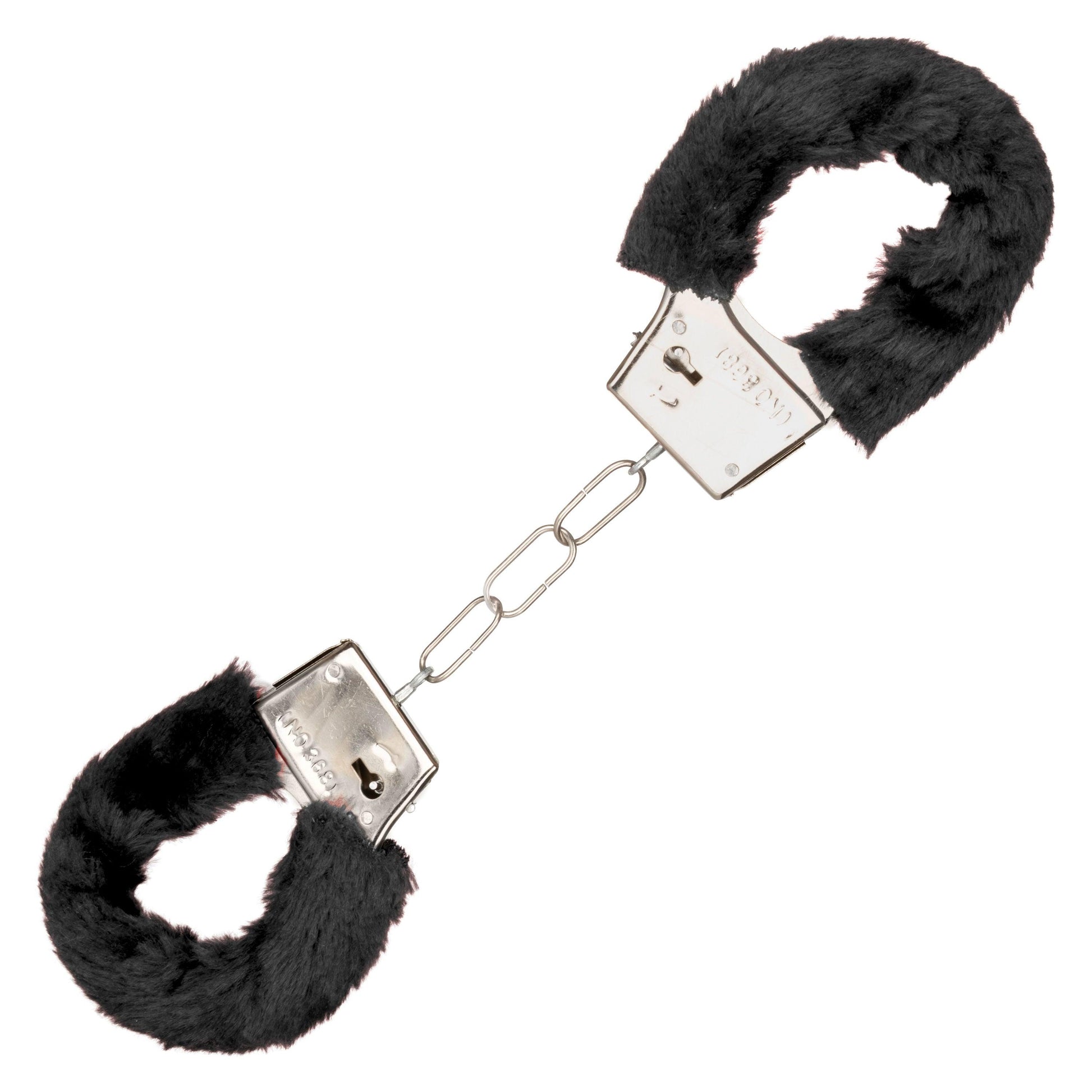 Playful Furry Cuffs - Black - Love It Wet