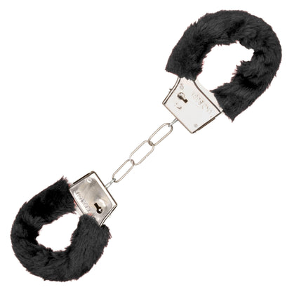 Playful Furry Cuffs - Black - Love It Wet