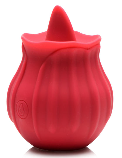 Bloomgasm - Wild Violet 10x Licking Clit Stimulator - Red - Love It Wet