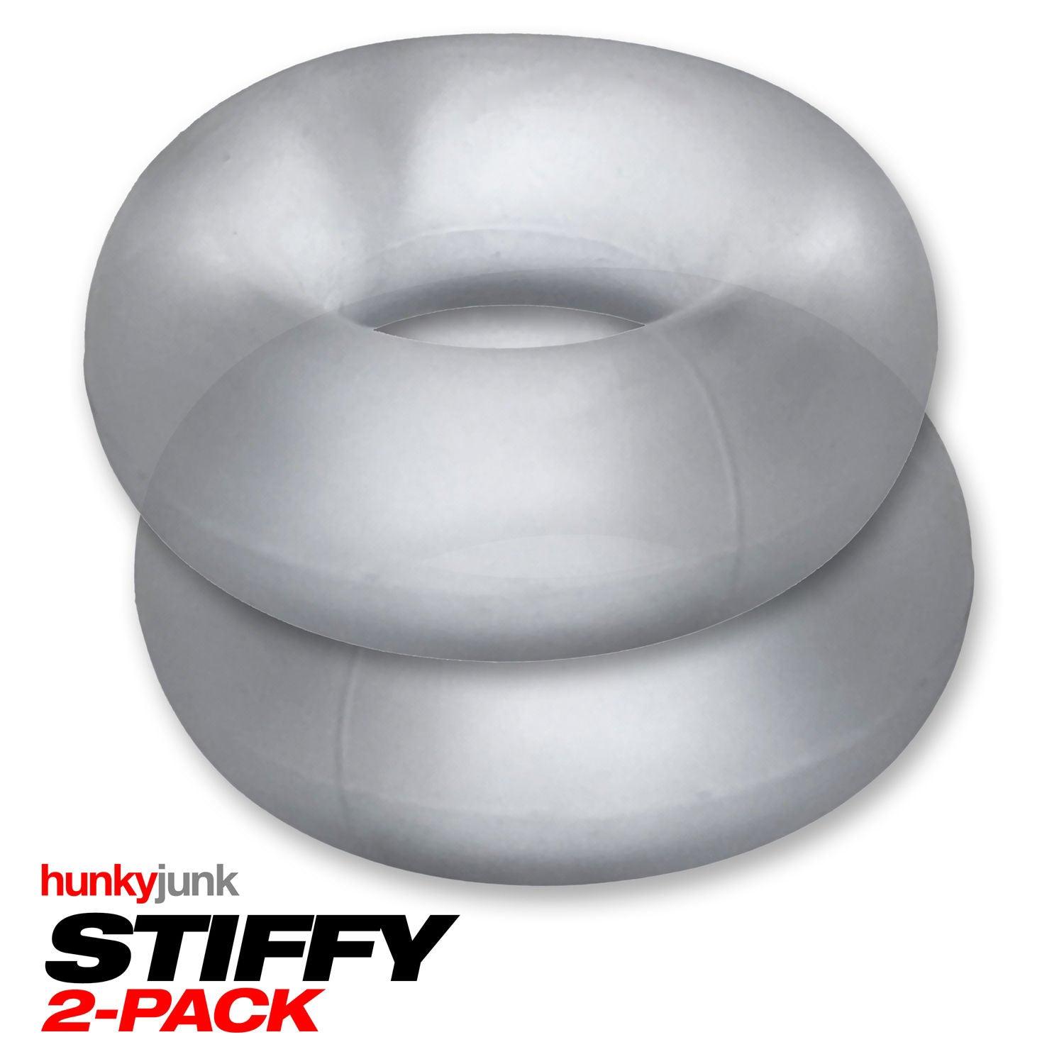 Stiffy 2 -Pack Bulge-Rings - Tar Ice - Love It Wet