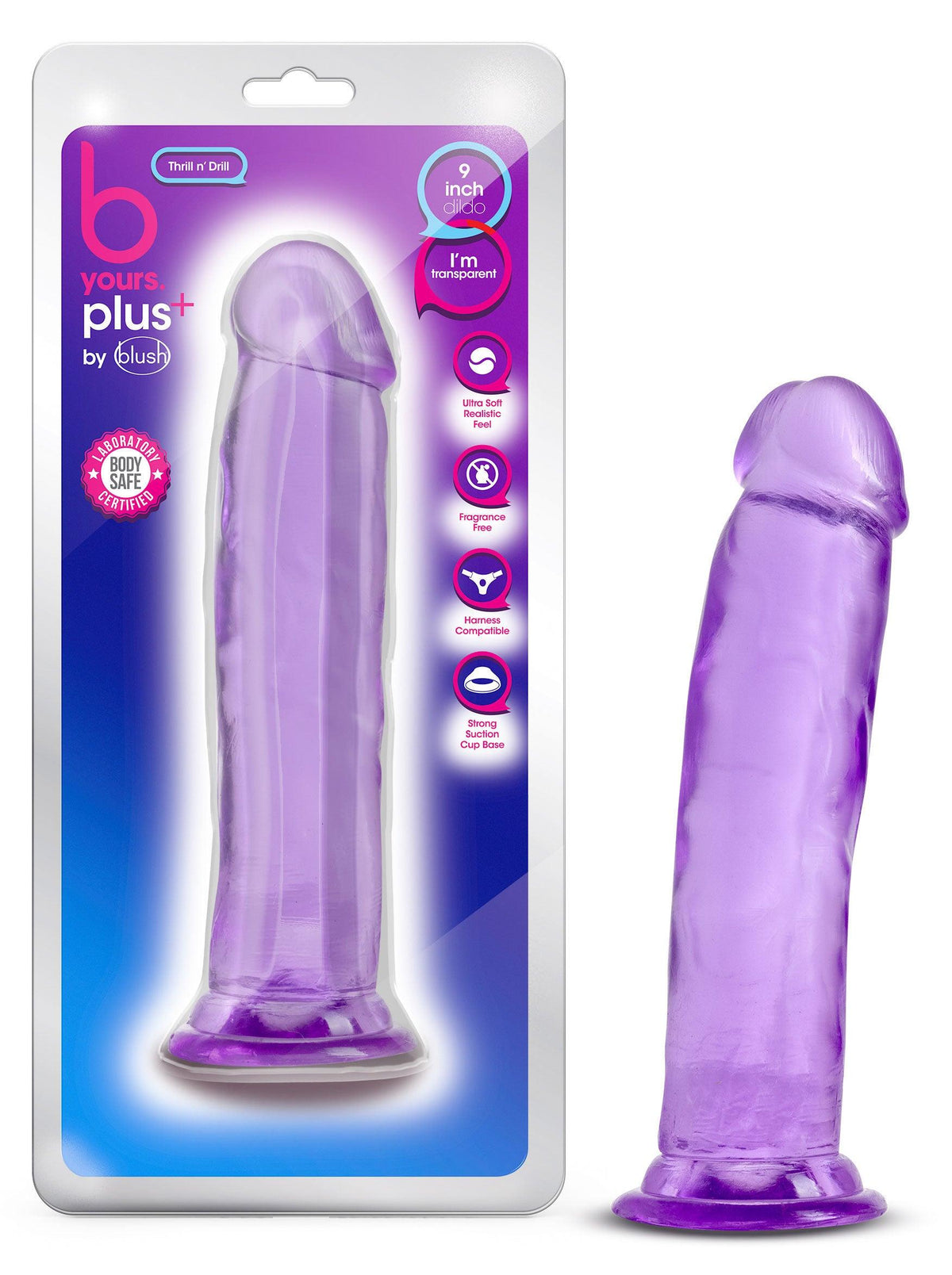 B Yours Plus - Thrill N Drill - Purple - Love It Wet