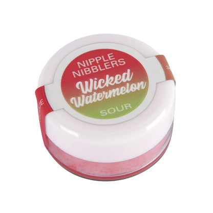 Nipple Nibbler Sour Pleasure Balm Wicked Watermelon - 3g Jar - Love It Wet