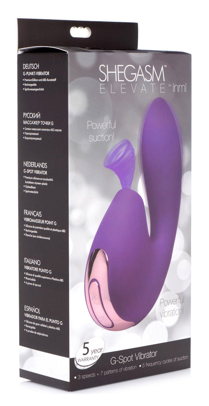 Shegasm Elevate G-Spot Vibrator - Love It Wet