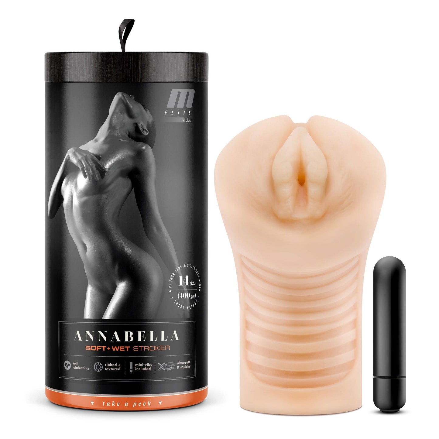 M Elite - Soft and Wet - Annabella - Beige - Love It Wet